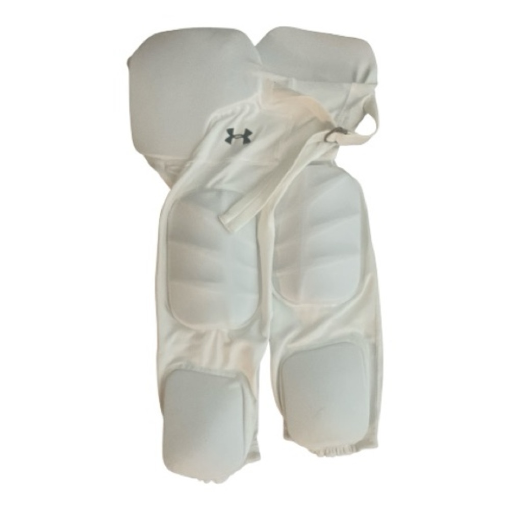 Under Armour White Padded Football Pants Size M